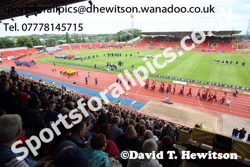 Parade, English Schools Track and Field. Photo: David T. Hewitson/Sports for All Pics